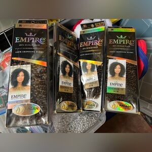 Hair Extensions (sew-in weaves), Braids, Wigs, Hair Relaxer and Wig Stands